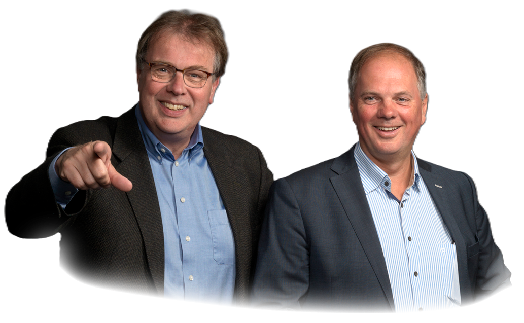 Paul Trip en Erik Röling, vastgoedadviseurs