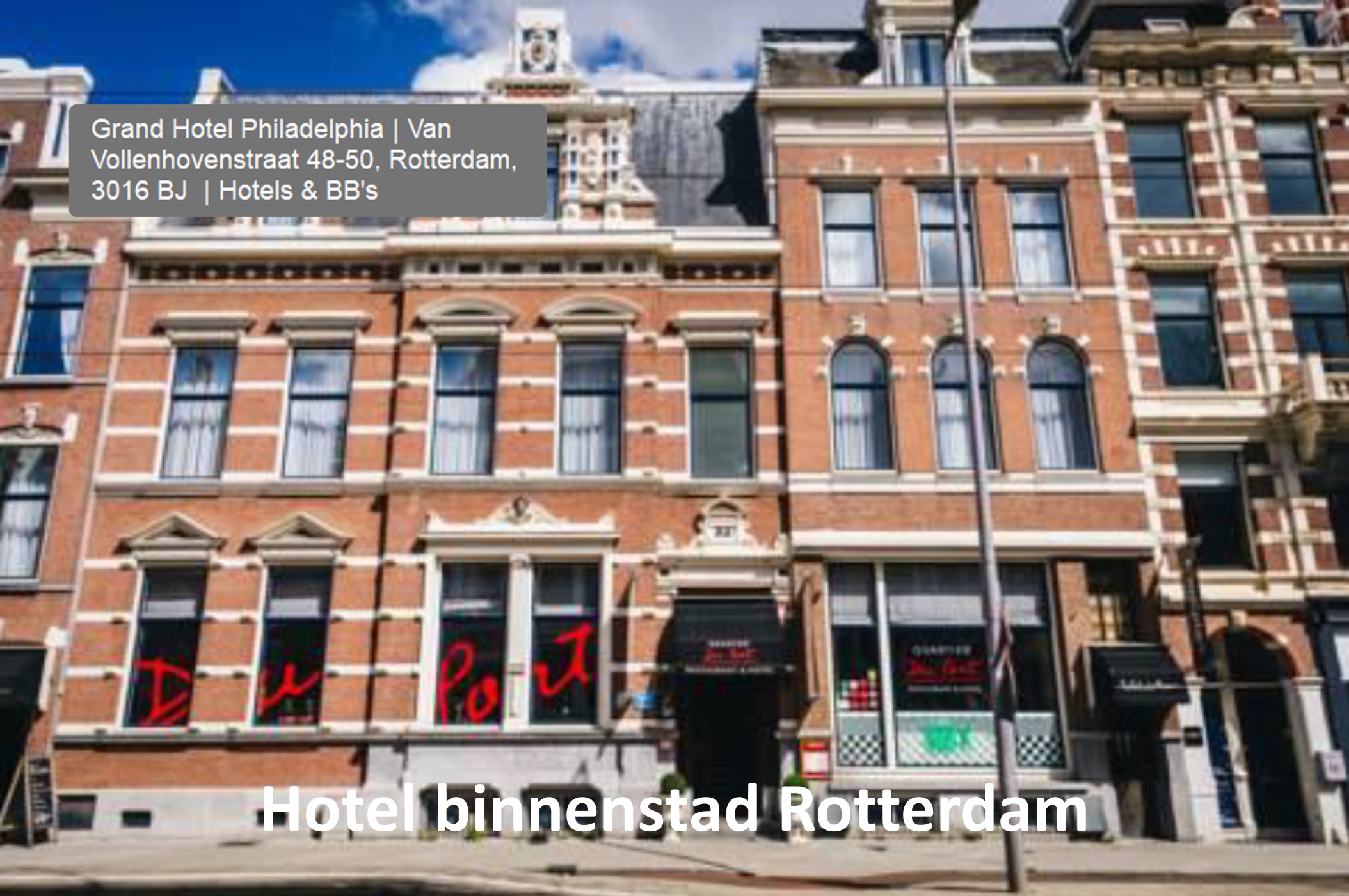 Rotterdam - hotel binnenstad